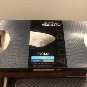 Tempurpedic Cooling Pillow Pro Adapt King Size Low Profile